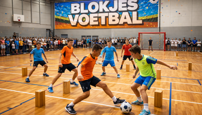blokjes voetbal