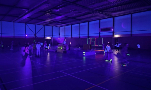 Glow skaten